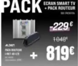Narbonne accessoires Ecran smart tv + pack routeur offre