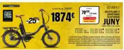 Narbonne accessoires Vepli - vélo pliant à assistance électronique offre