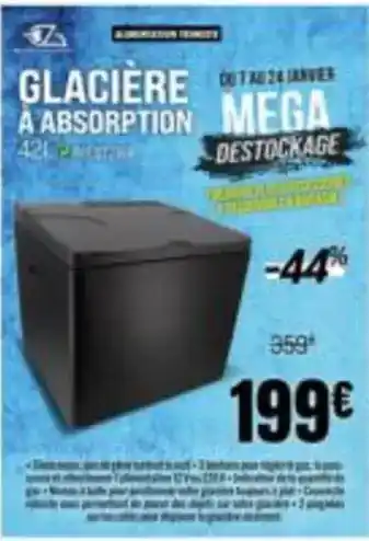 Glacière à absorption