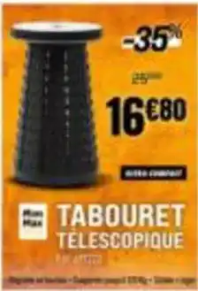 Narbonne accessoires Mini max stool - tabouret telescopique offre