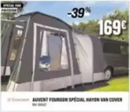 Narbonne accessoires Auvent fourgon spécial hayon van cover offre