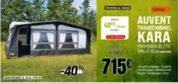 Narbonne accessoires Soplair - auvent traditionnel kara offre