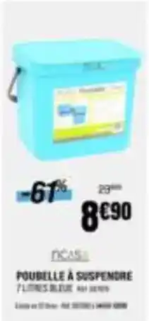 Narbonne accessoires Incasa - poubelle a suspendre offre