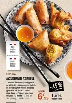 Thiriet Assortiment asiatique offre