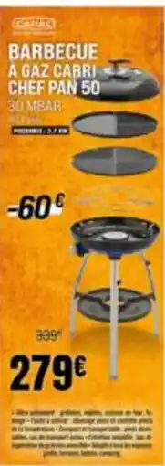 Narbonne accessoires Cadac - barbecue a gaz carri chef pan 50 offre