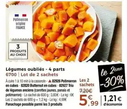 Thiriet Légumes oubliés offre