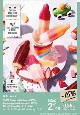 Thiriet Tous - 8 fusées offre