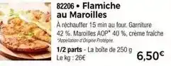 Thiriet Frammelle au maroilles offre
