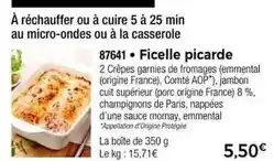 Thiriet Ficelle picarde offre