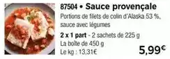 Thiriet Sauce provençale offre
