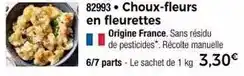 Thiriet Choux-fleurs en fleurettes offre