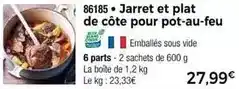 Thiriet Jarret et plat de côte pour pot-au-feu offre