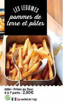 Thiriet Frites au four offre