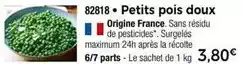 Thiriet Petits pois doux offre