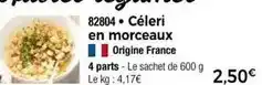 Thiriet Céleri en morceaux offre