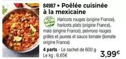 Thiriet Poêlée cuisinee à la mexicaine offre