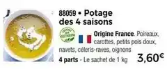 Thiriet Potage des 4 saisons offre