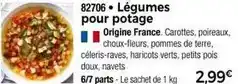 Thiriet Légumes pour potage offre