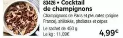 Thiriet Cocktail de champignons offre