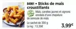 Thiriet Sticks de maïs croustillants offre