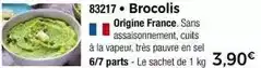 Thiriet Brocolis offre