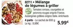 Thiriet Mélange de légumes à griller offre