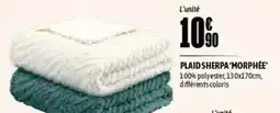 L'incroyable Plaid sherpa morphée offre