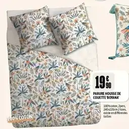 L'incroyable Parure housse de couette 'boyana' offre