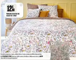 L'incroyable Parure housse de couette cyra offre