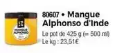 Thiriet Mangue d'inde offre