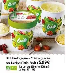 Thiriet Crème glacée ou sorbet plein fruit offre