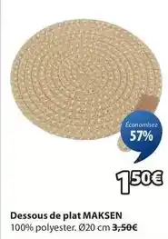 Dessous de plat maksen