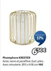 JYSK Photophore krester offre