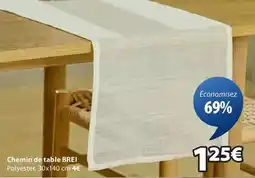 JYSK Chemin de table brei offre