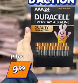 Action Duracell - piles offre