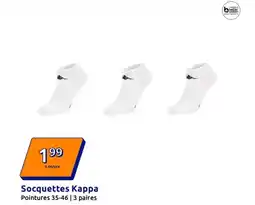 Action Kappa - socquettes offre