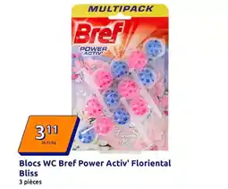 Action Bref - blocs wc power activ' florental bliss offre