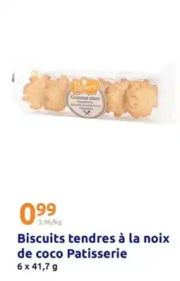 Action Biscuits tendres à la noix de coco offre