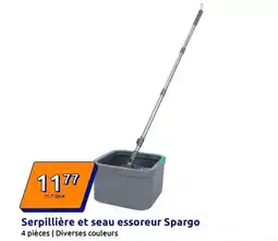 Action Serpillière et seau essoreur offre