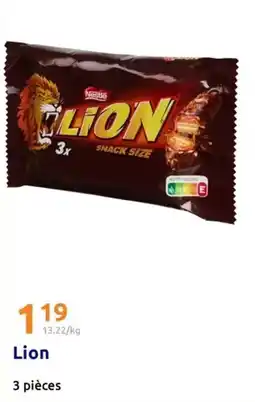 Action Nestlé - lion offre