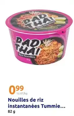 Action Nouilles de riz instantanées offre