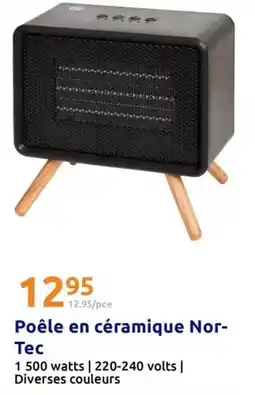 Action Watts - poêle en céramique nor- tec offre