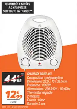 Netto Chauffage soufflant offre