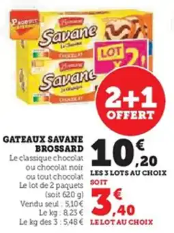 Hyper U Gateaux savane brossard offre