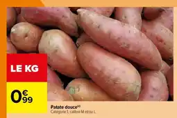 Carrefour PATATE DOUCE offre