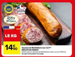 Carrefour Saucisse de Montbéliard crue I.G.P offre