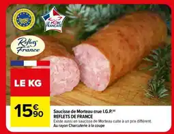 Carrefour Saucisse de Morteau crue I.G.P offre