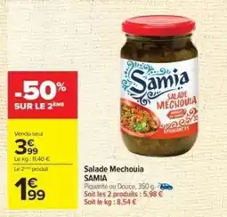 Carrefour Salade Mechouia 'Samia' offre
