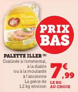 Super U Palette iller offre