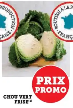 Super U Chou vert frise offre